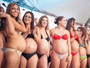 В США состоялся ежегодный конкурс красоты для будущих мам В США состоялся ежегодный конкурс красоты для будущих мам