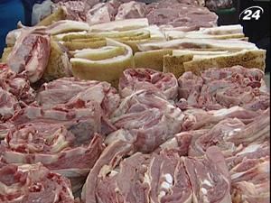 Україна вдвічі скоротила імпорт м'яса