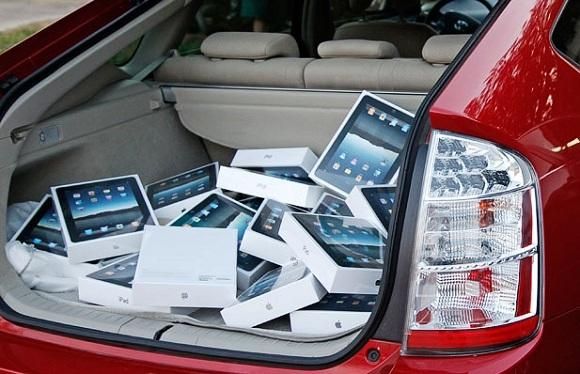 В США за минуту украли 60 iPad