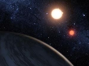 Астрономи виявили планету з двома сонцями