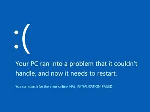 В восьмом Windows "синий экран смерти" - со смайликом В восьмом Windows "синий экран смерти" - со смайликом