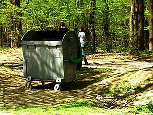 В Москве в мусорнике нашли труп таксиста В Москве в мусорнике нашли труп таксиста