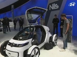 На автосалоне во Франкфурте производители представили автомобили будущего 