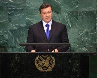 Выступление Януковича в ООН будут сопровождать протесты диаспоры