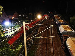 Количество пострадавших в аварии на железной дороге в Германии возросло до 50 человек 