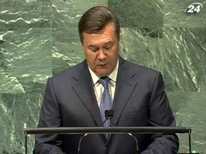 Янукович: Украина будет больше добывать собственного газа и нефти