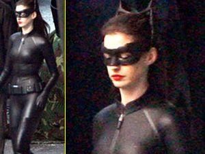 Зйомки нового "Бетмена": Енн Хеттуей у костюмі "Жінки-кішки"