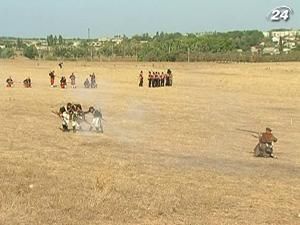 Реконструктори відновили битву біля Альми Реконструктори відновили битву біля Альми