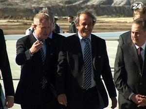 Платини доволен подготовкой Львова к Евро-2012 Платини доволен подготовкой Львова к Евро-2012