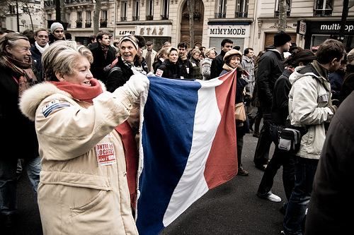 Во Франции массово бастуют учителя