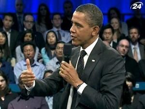 Обама: Світ наляканий борговою кризою в Європі Обама: Світ наляканий борговою кризою в Європі