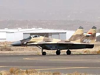 Єменські повстанці збили урядовий винищувач Єменські повстанці збили урядовий винищувач