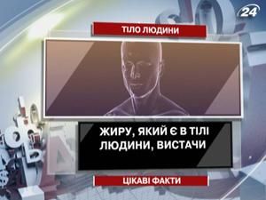 Интересные факты о теле человека