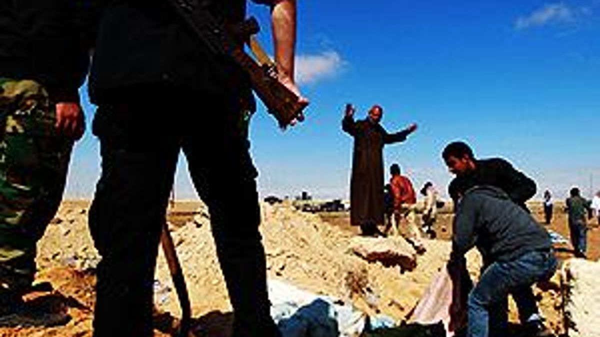 В Триполи обнаружили еще одну братскую могилу