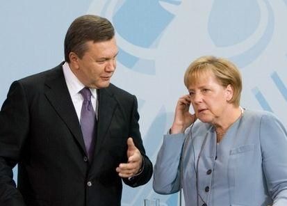 Меркель спросит Януковича о Тимошенко
