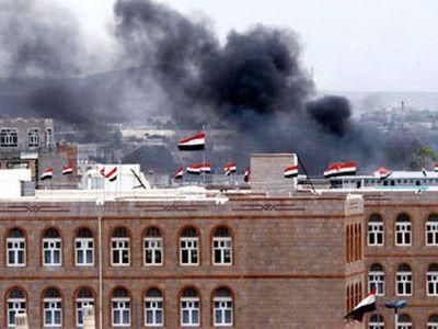 В столице Йемена раздаются взрывы