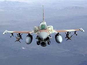Турция выслала несколько F-16 на перехват израильских истребителей