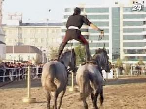 В столице Чечни состоялся фестиваль верховой езды