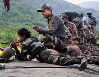 В Индии впервые в армию взяли женщину В Индии впервые в армию взяли женщину