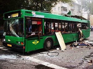 У Москві вибухнув автобус