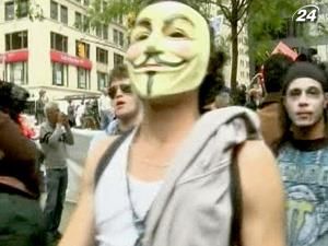 В США не прекращаются массовые акции протеста против социального неравенства В США не прекращаются массовые акции протеста против социального неравенства