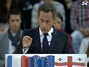 Ніколя Саркозі підтримав європейський напрямок Грузії