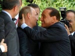 Гостями у Путина были Берлускони и Шредер