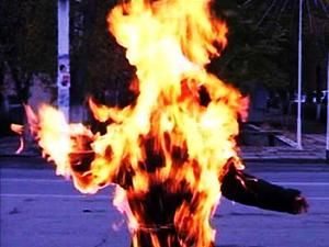 На Ровенщине мужчина хотел себя сжечь На Ровенщине мужчина хотел себя сжечь