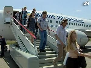 Украинские авиакомпании увеличили перевозки пассажиров на 23%