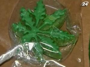 В США популярними стають цукерки у формі листя марихуани