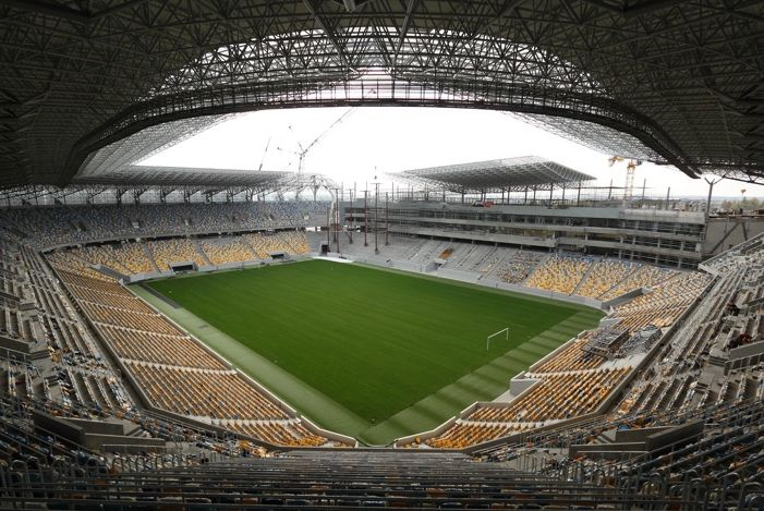 Евростадион во Львове готов на 86%