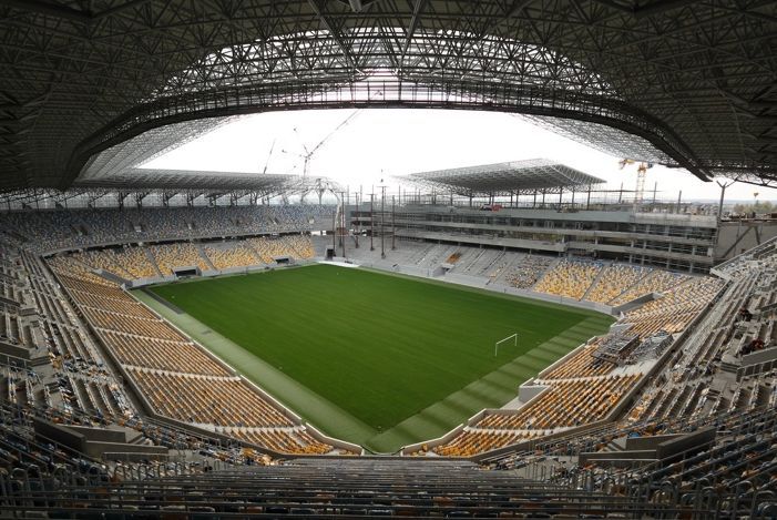 Евростадион во Львове готов на 86% Евростадион во Львове готов на 86%