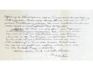 На аукціоні продали лист Ейнштейна приблизно за 14 тисяч доларів