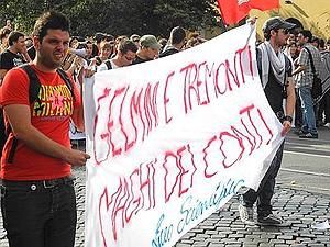Миланские студенты присоединились к оккупации