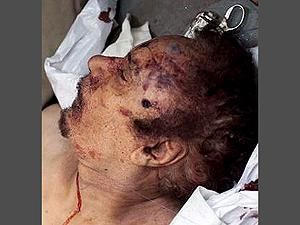 В интернете появилась посмертная фотография Муамара Каддафи