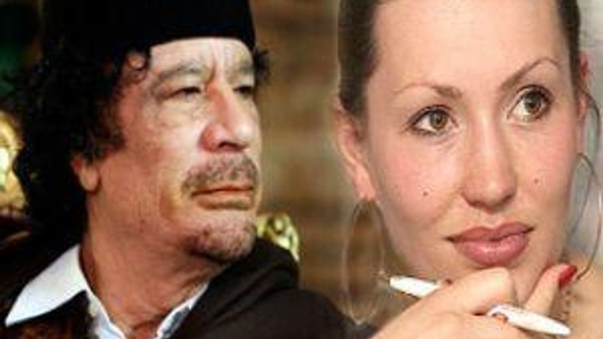 Украинская медсестра скорбит по Каддафи