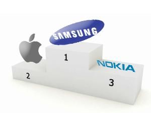 Смартфони Samsung обігнали Apple і Nokia