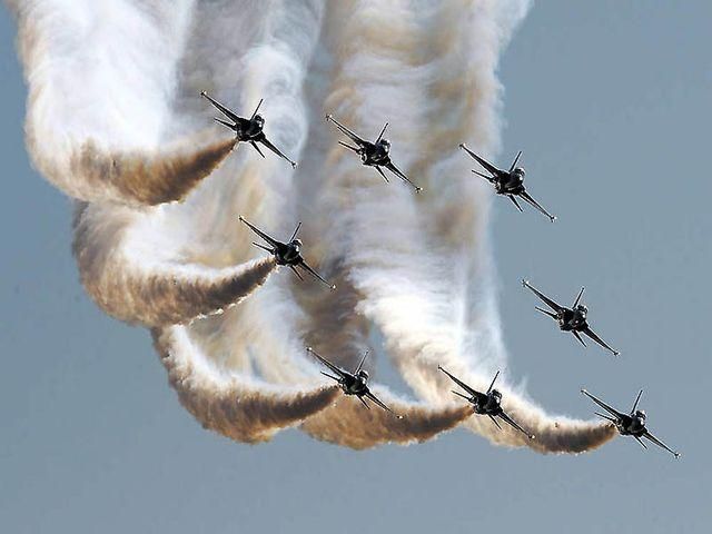 В Южной Корее началась аэрокосмическая и оборонная выставка В Южной Корее началась аэрокосмическая и оборонная выставка