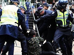 В Сиднее во время разгона "оккупантов" задержали 40 человек