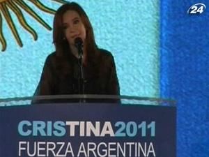 Аргентинці переобрали главою держави Крістіну де Кіршнер