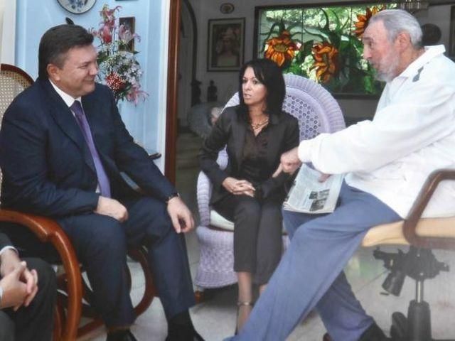Янукович побывал на Кубе и в Бразилии. Фото
