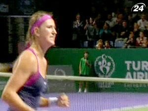 Азаренко гарантувала собі вихід до півфіналу у Стамбулі Азаренко гарантувала собі вихід до півфіналу у Стамбулі