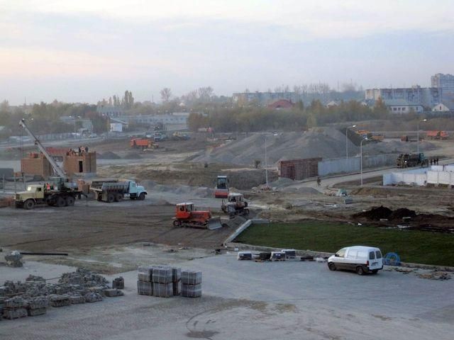 Во Львове завершают приготовления к открытию евроарены Во Львове завершают приготовления к открытию евроарены
