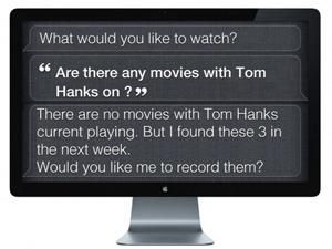 Пультом управления телевизорами Apple будет голос человека Пультом управления телевизорами Apple будет голос человека