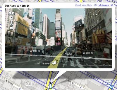 Google Street View позволит заглядывать в здания