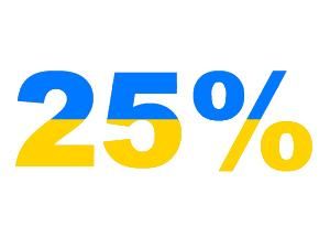Украинским исполнителям дали 25% в эфире Украинским исполнителям дали 25% в эфире