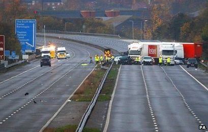 У Великобританії зіткнулось 27 авто, близько 35 осіб поранені