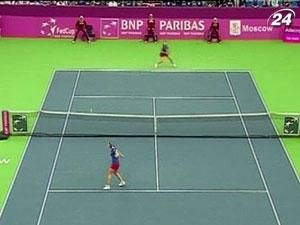 Теннисные сборные России и Чехии одержали по одной победе на Кубке Федерации Теннисные сборные России и Чехии одержали по одной победе на Кубке Федерации