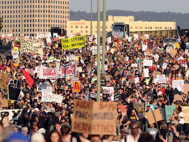 За 7 недель движение "Оккупируй Уолл-Стрит" охватило более 1000 городов мира. Фото