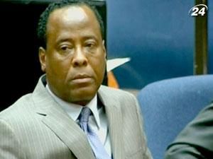 Мюррею загрожує до 4 років в'язниці за ненавмисне вбивство Мюррею загрожує до 4 років в'язниці за ненавмисне вбивство